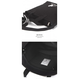 Kangol Mark Canvas Two-Way ToteBag- Black 3825 